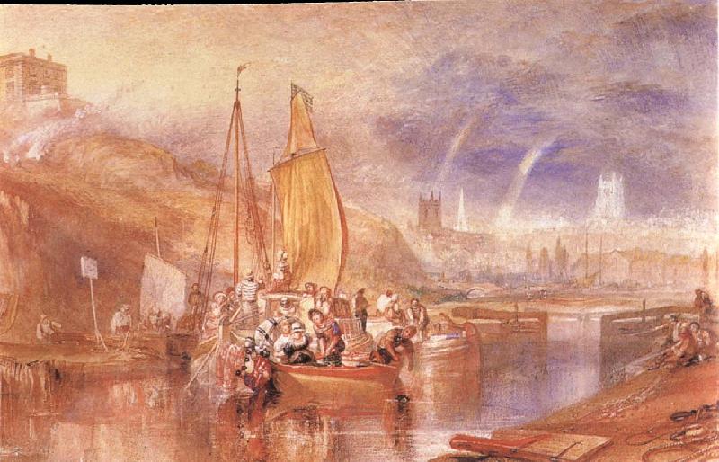 Joseph Mallord William Turner Castle oil painting image
